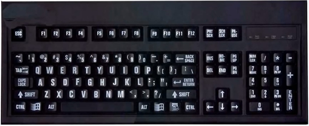 cara keyboard komputer